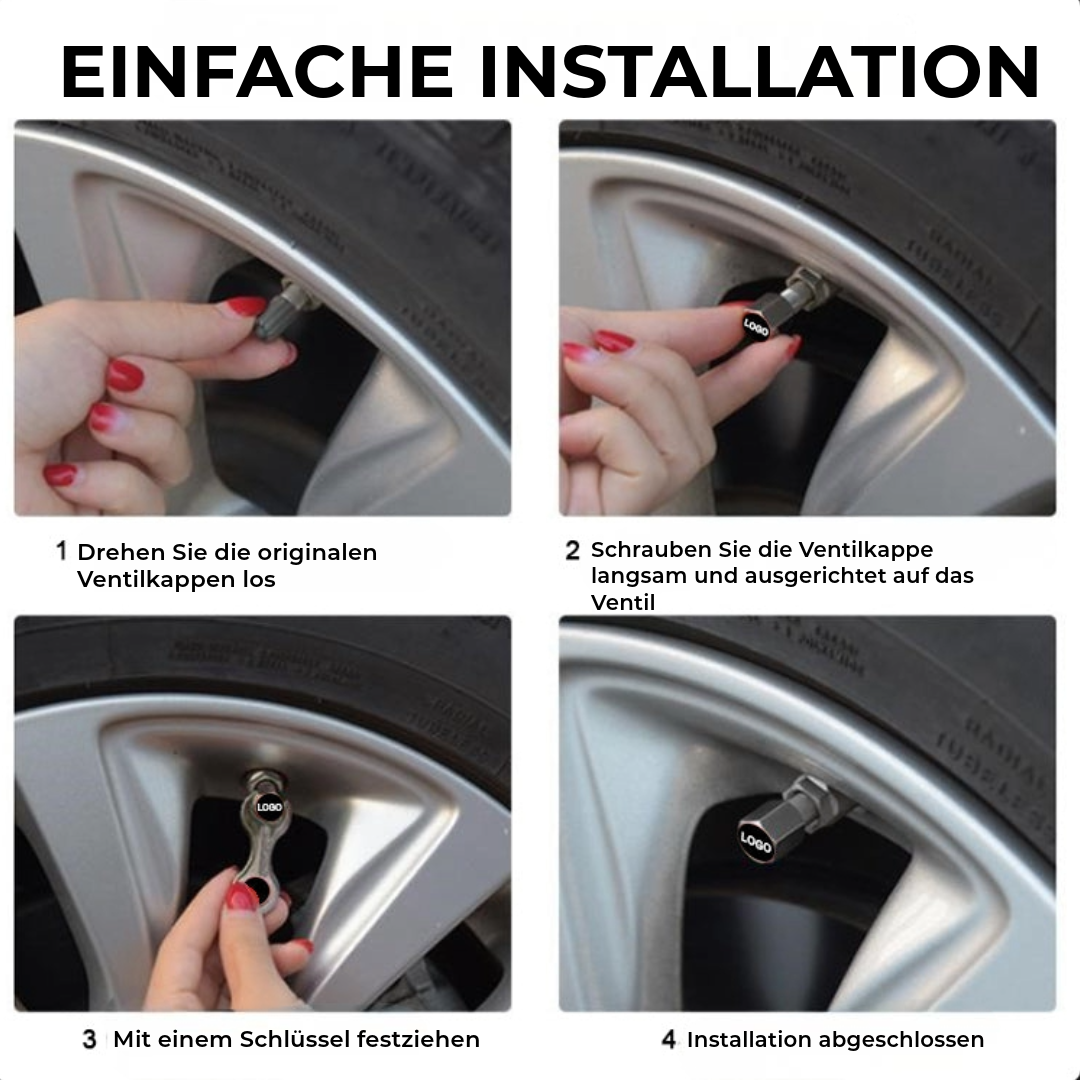 Auto-Logo Ventilkappe