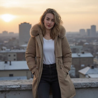 Eleonore | Fur-lined winter jacket 