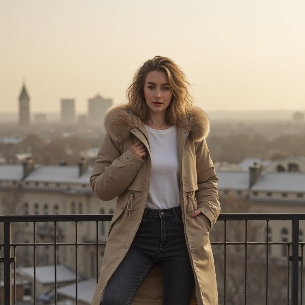 Eleonore | Fur-lined winter jacket 