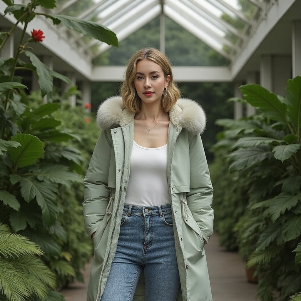 Eleonore | Fur-lined winter jacket 