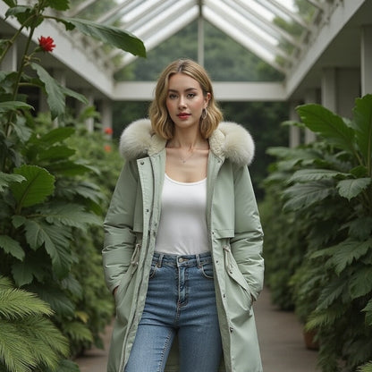 Eleonore | Fur-lined winter jacket 