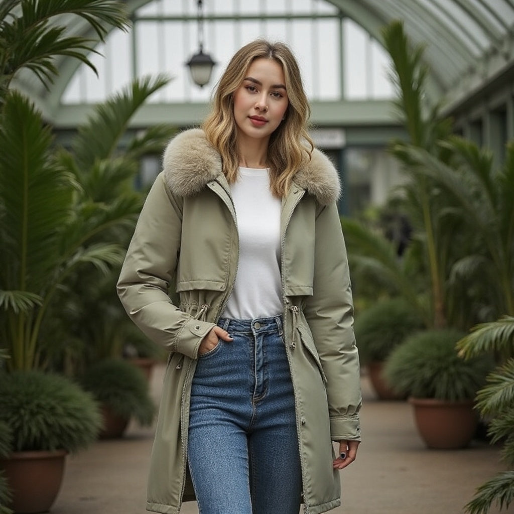 Eleonore | Fur-lined winter jacket 
