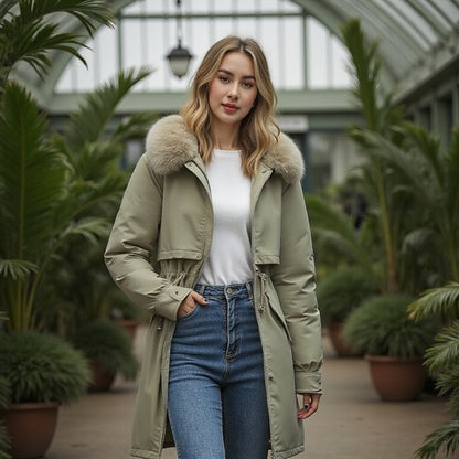 Eleonore | Fur-lined winter jacket 