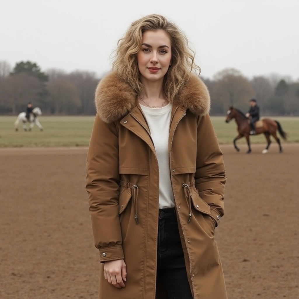 Eleonore | Fur-lined winter jacket 