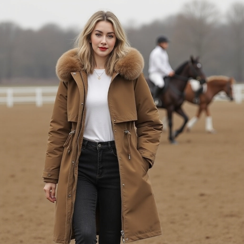 Eleonore | Fur-lined winter jacket 