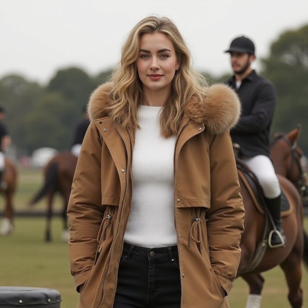 Eleonore | Fur-lined winter jacket 